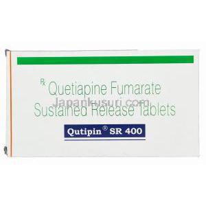 クチピンSR, セロクエルジェネリック, クエチアピン 400mg